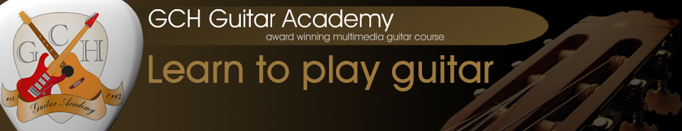 GCH Guitar Academy, left handed guitar chord theory lessons